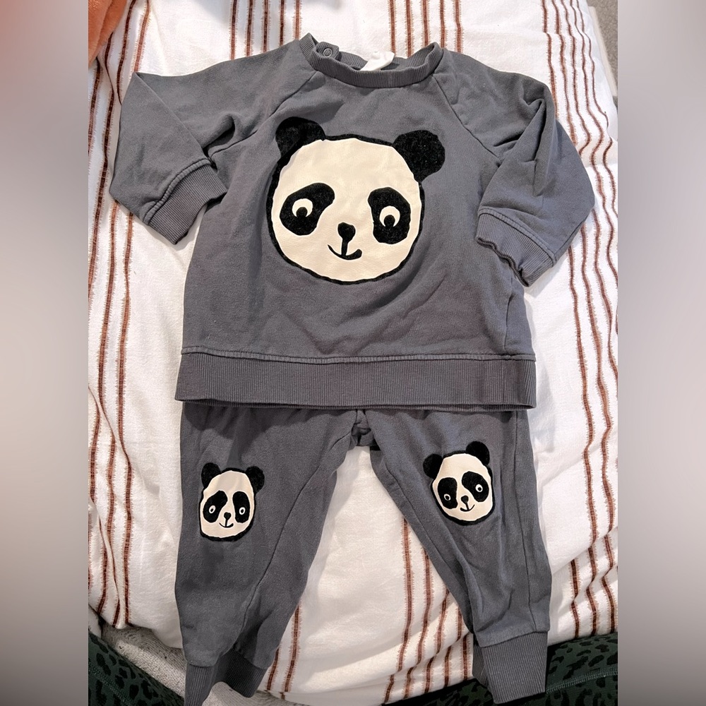 Hm toddler panda set